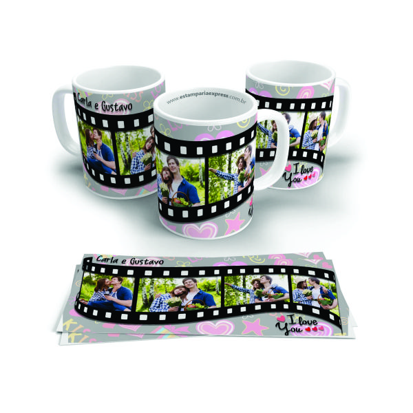 Canecas com fotos personalizadas