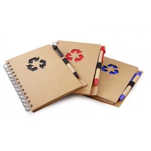 Bloco de Notas Papelão Reciclado Personalizado