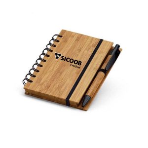 Caderno com Caneta