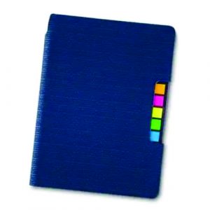 Caderno de anotações personalizado com post it
