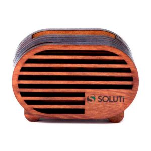 Caixa Acústica Amplificadora Para Celular Eco-Retro