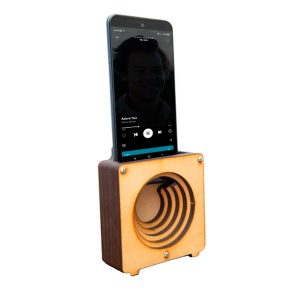 Caixa Acústica Personalizada Eco Amplificadora Para Celular