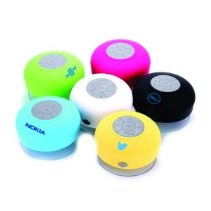 Caixa com som Bluetooth personalizada
