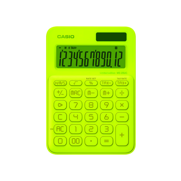 Calculadora Personalizada Amarela