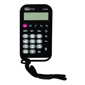 Calculadora Personalizada Preta Brinde