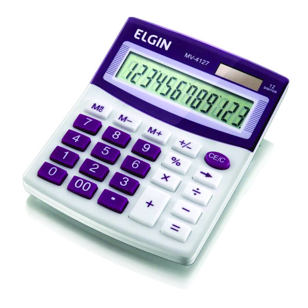 Calculadora Personalizada Roxa Brinde