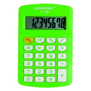 Calculadora Personalizada Verde