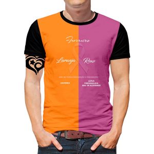 Camiseta Fevereiro Roxo