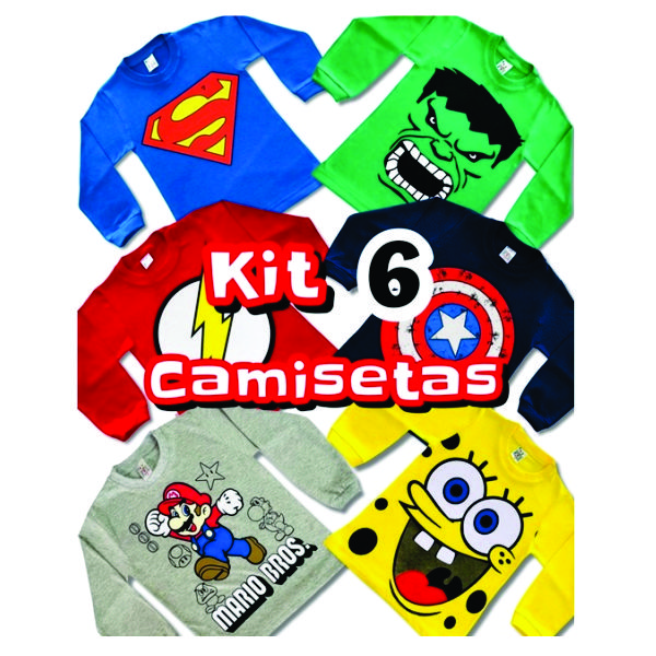 Camisetas Infantis Personalizadas