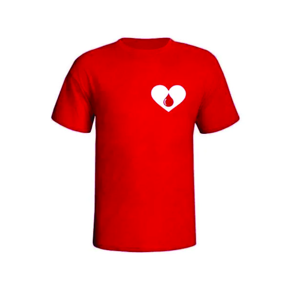 Camisetas Junho Vermelho