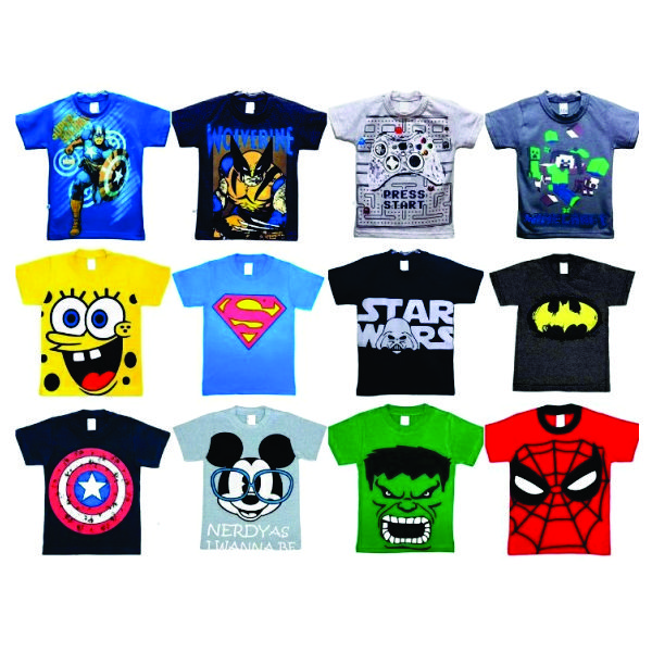 Camisetas Personalizadas Para Crianças