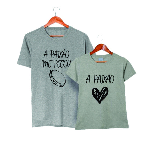 Camisetas personalizadas para casal