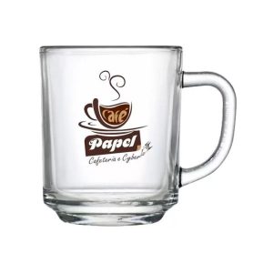 Caneca De Vidro Personalizada Eventos