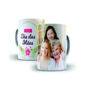 Caneca Personalizada Dia das Mães com Foto