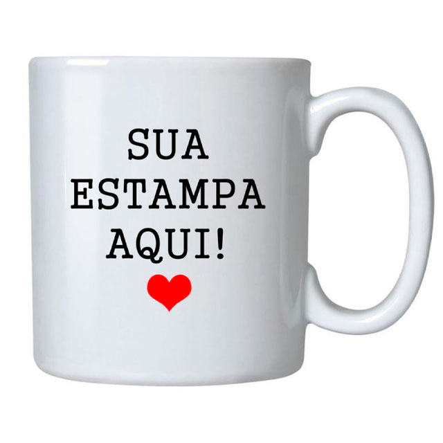 Caneca Porcelana Personalizada Atacado
