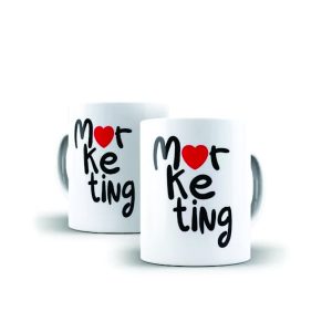 Caneca Porcelana Profissional de Marketing