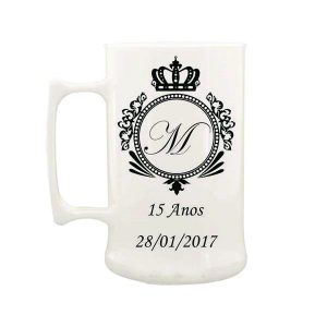Caneca acrílico e personalizada 300ml