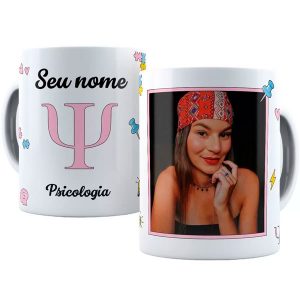Caneca com Foto e Nome Personalizada