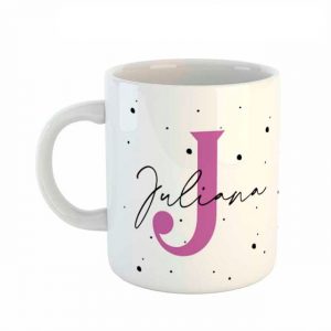 Caneca com nome personalizado