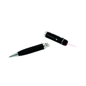 Caneta com Pen Drive e Laser