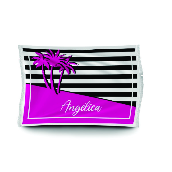 Canga de praia com personalização