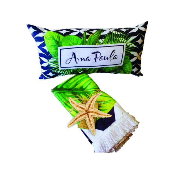Cangas de Praia Personalizadas Brinde