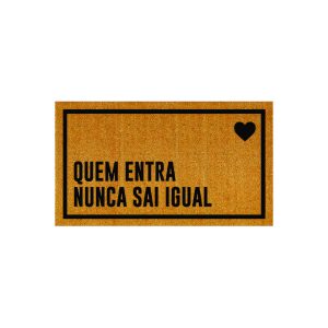 Capacho em Fibra de Coco Personalizado