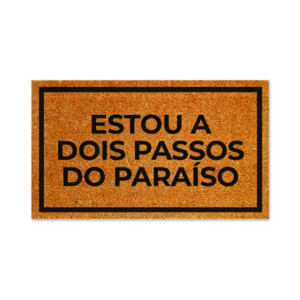 Capacho Personalizado Fibra de Coco