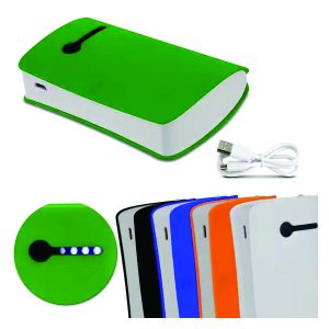 Carregador de Celular Power Bank Verde