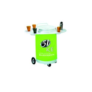 Carrinho Cooler Balcão 75 latas