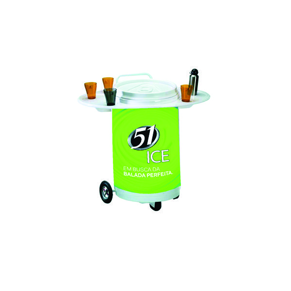 Carrinho Cooler Balcão 75 latas