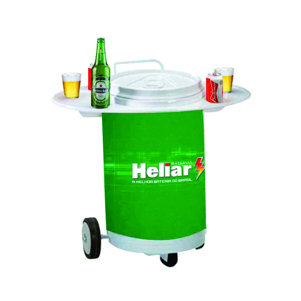 Carrinho Cooler Balcão e Testeira