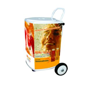 Carrinho Cooler Quadrado Personalizado
