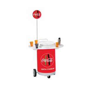 Carrinho Cooler com Testeira e Balão Personalizado