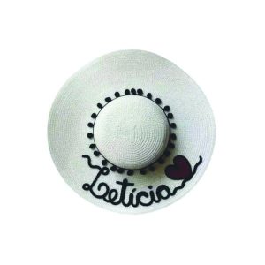 Chapéu de Praia Personalizado Com Seu Nome