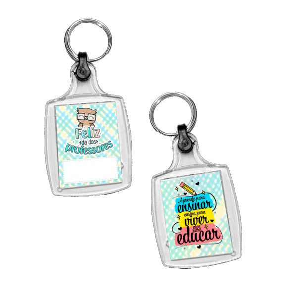 Chaveiro Acrílico Personalizado