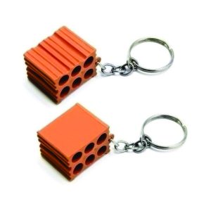Chaveiro Bloco de Concreto Personalizado