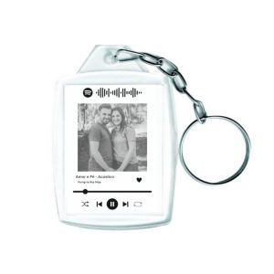 Chaveiro acrílico personalizado spotify