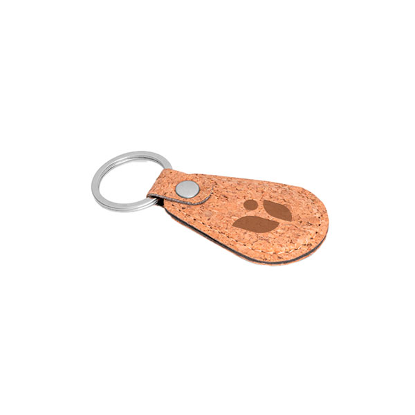 Chaveiro de Cortiça Personalizado Brinde