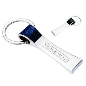 Chaveiro de Couro Personalizado com Nome