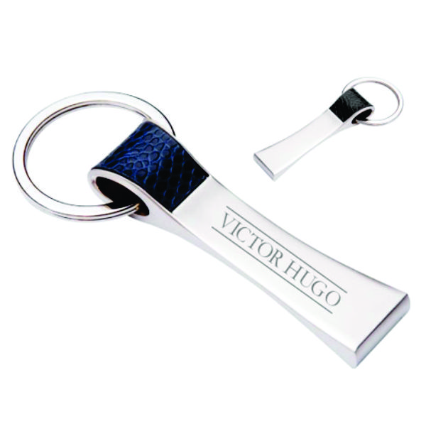 Chaveiro de Couro Personalizado com Nome