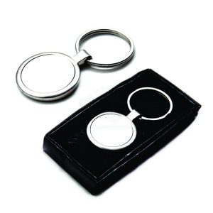Chaveiro de metal redondo personalizado