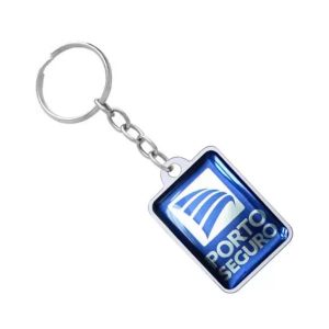 Chaveiro quadrado personalizado