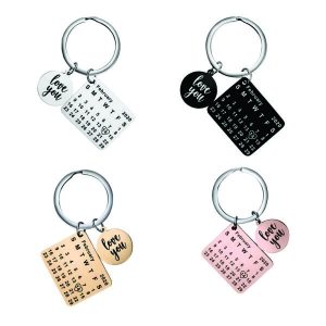 Chaveiros Personalizados Calendário