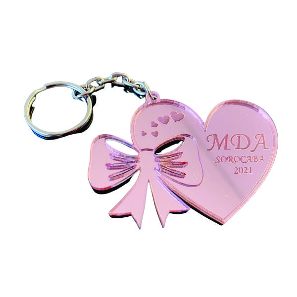Chaveiros Personalizados Coração