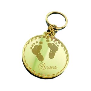 Chaveiros Personalizados Dourado