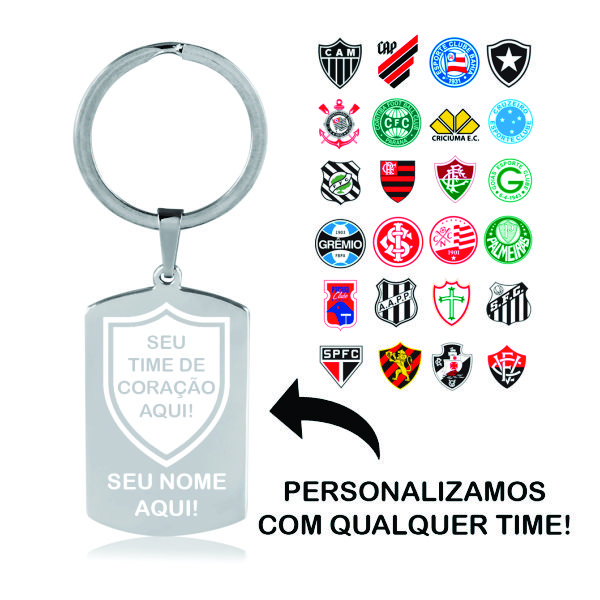 Chaveiros Personalizados Para Times
