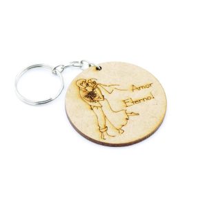 Chaveiros personalizados para casamento