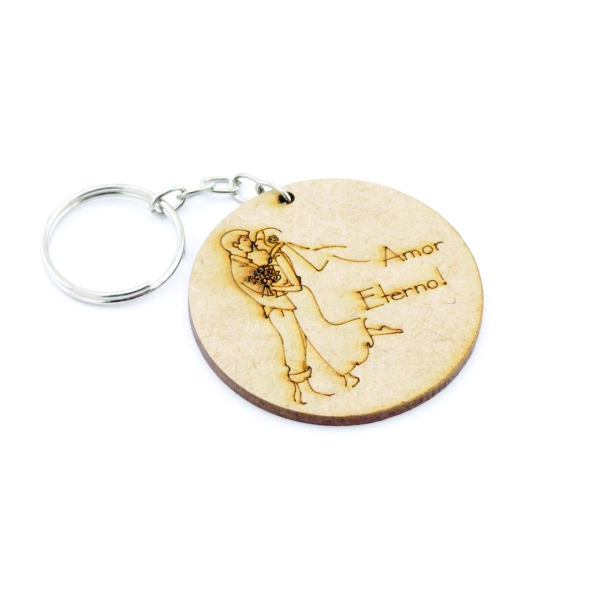 Chaveiros personalizados para casamento