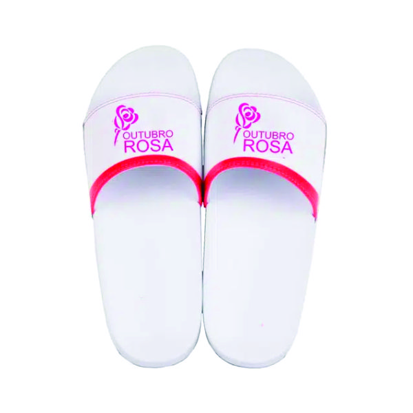 Chinelo Outubro Rosa